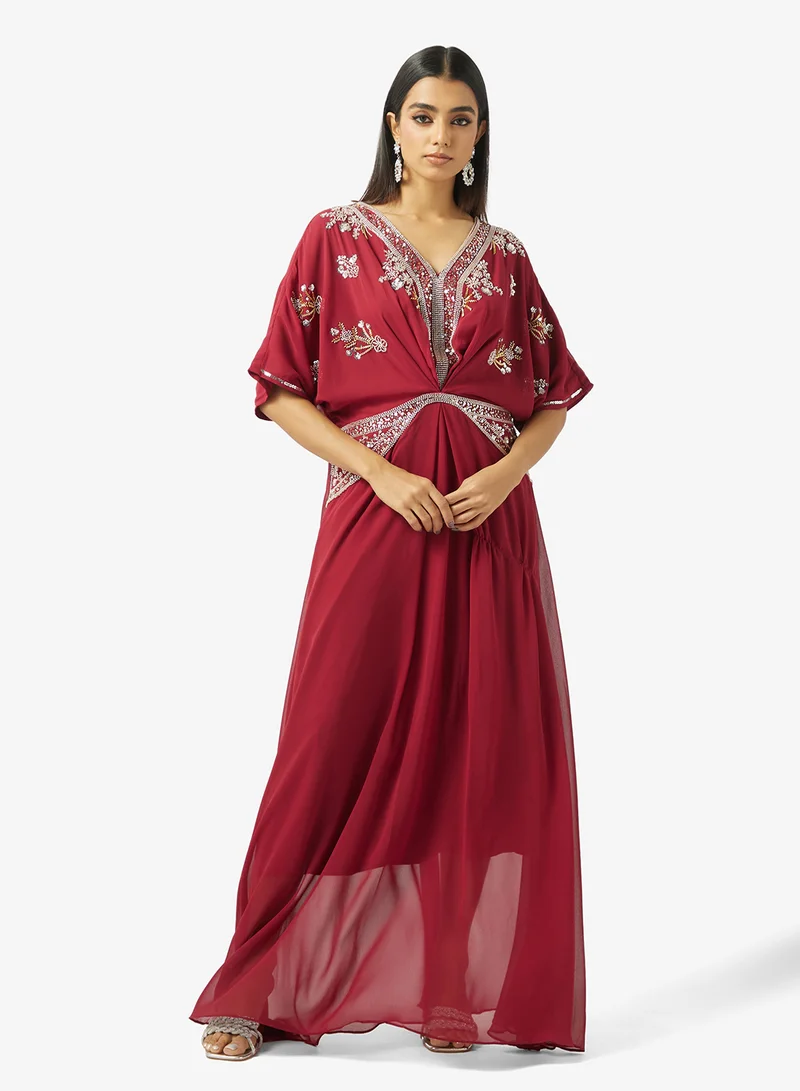 خزانة Embellished A-line Dress